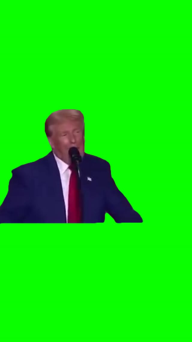 Trump harey get up harry green screen