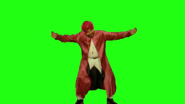 Tunk Tunk green screen