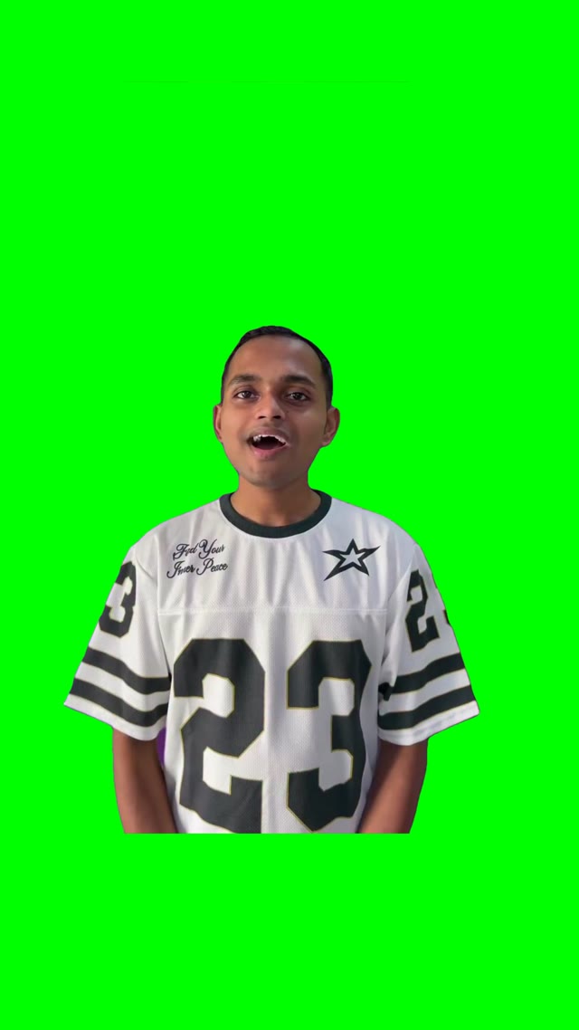 Turn around green screen
