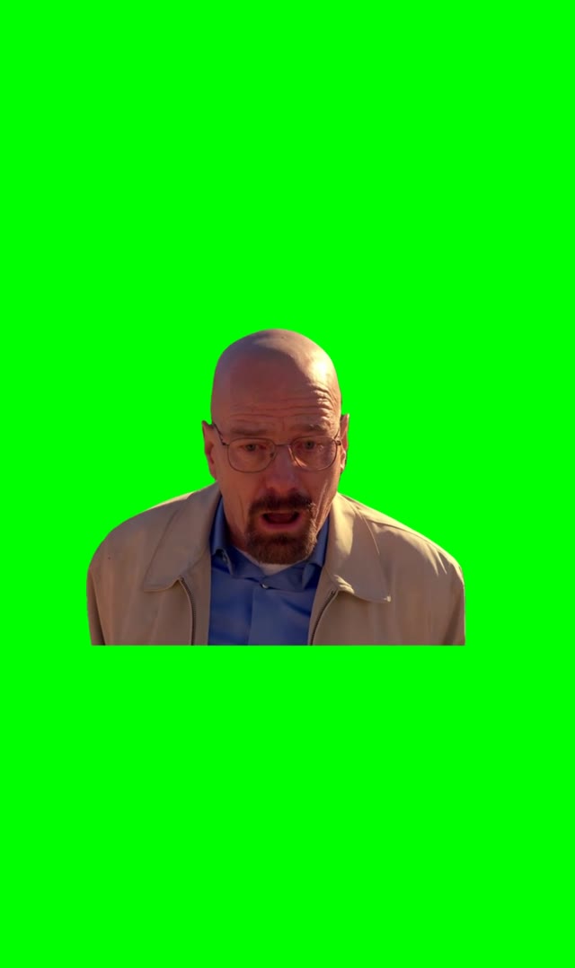 Walter white after hanks death green screen