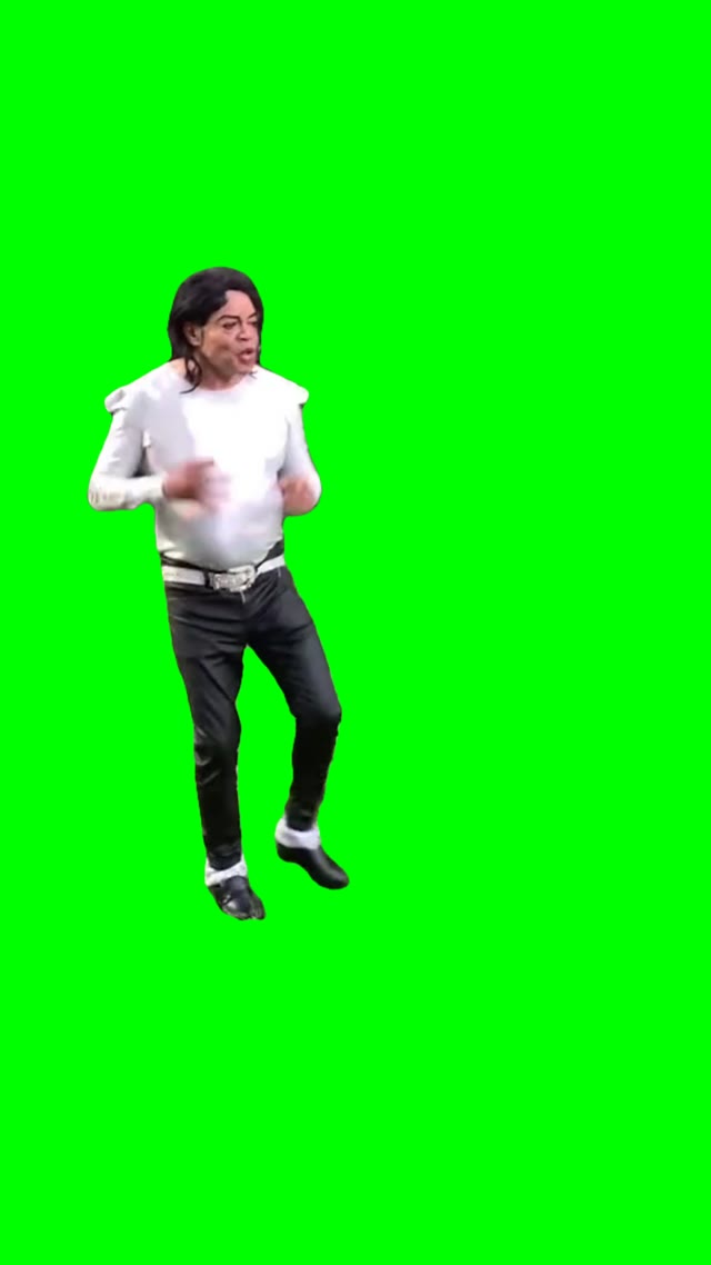 Wanna Be starting something 4k  green screen