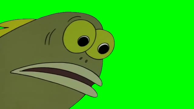 You What Spongebob green screen