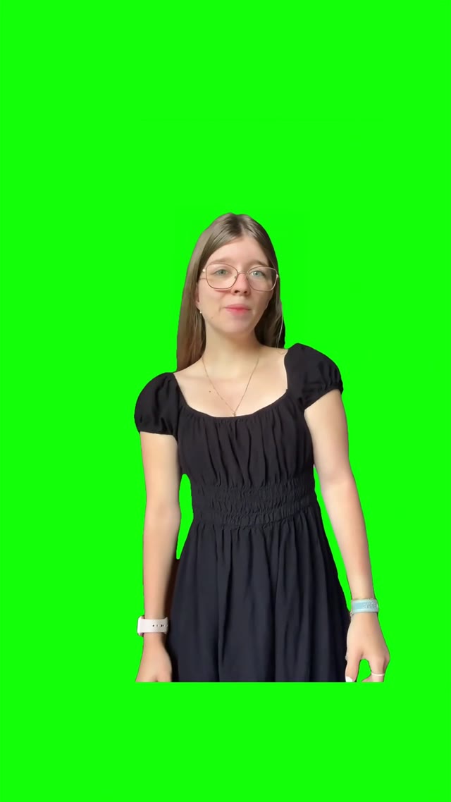 You got this green screen