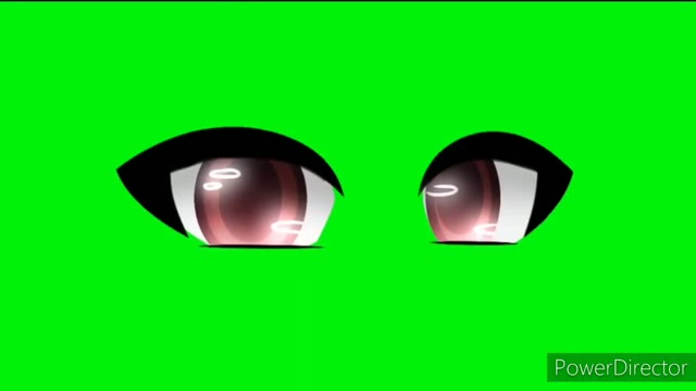 Drugs eyes SYNC green screen