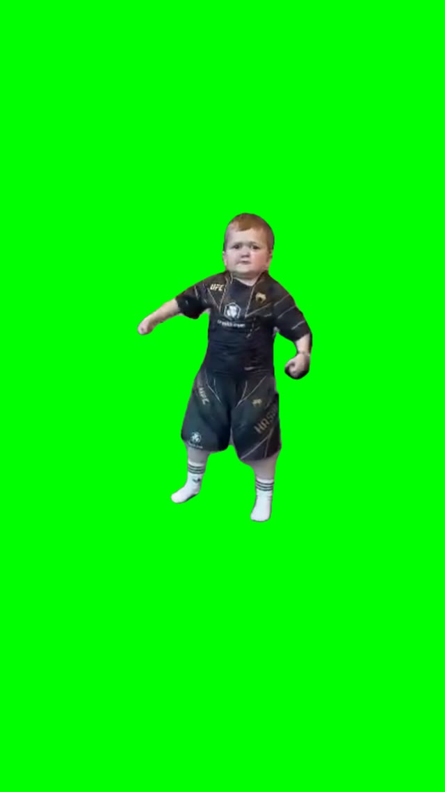 hasbulla Training green screen