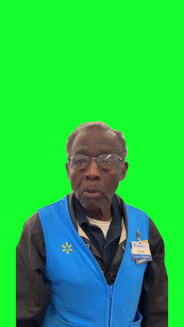 i do my job green screen