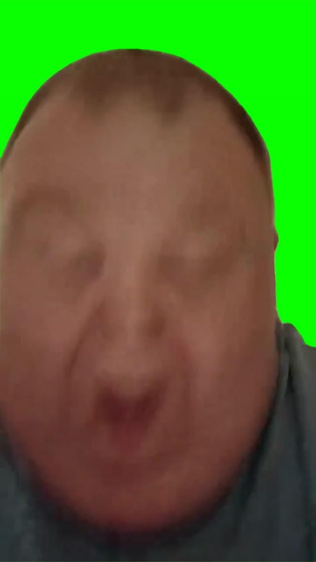 put a tongue in that thang green screen
