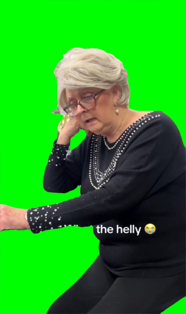 what the Helly  green screen